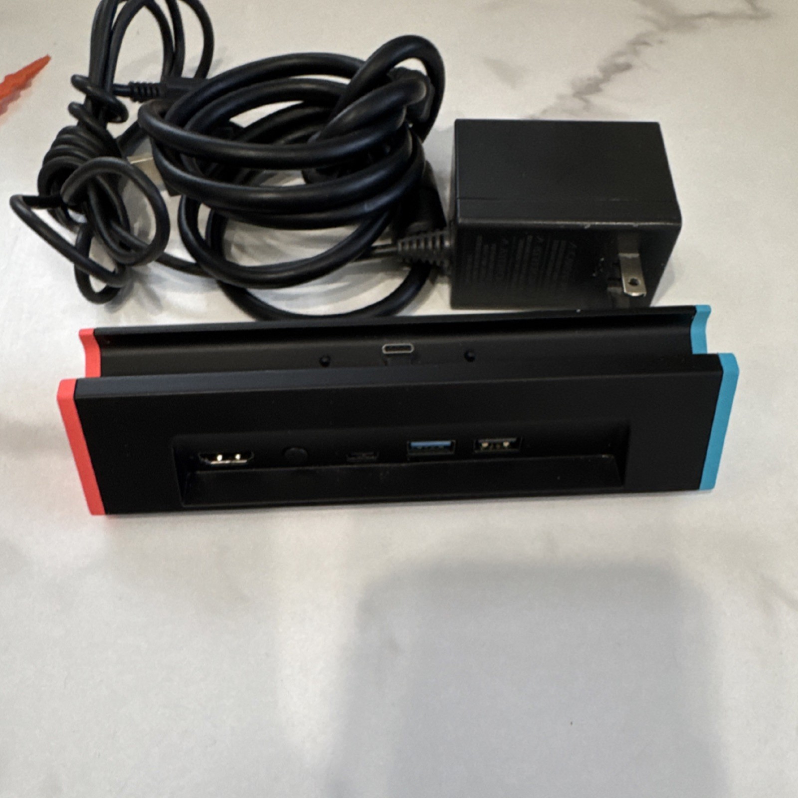 Nintendo Switch Charging Dock Power Adapter HDMI USB-C USB Red Blue For Console