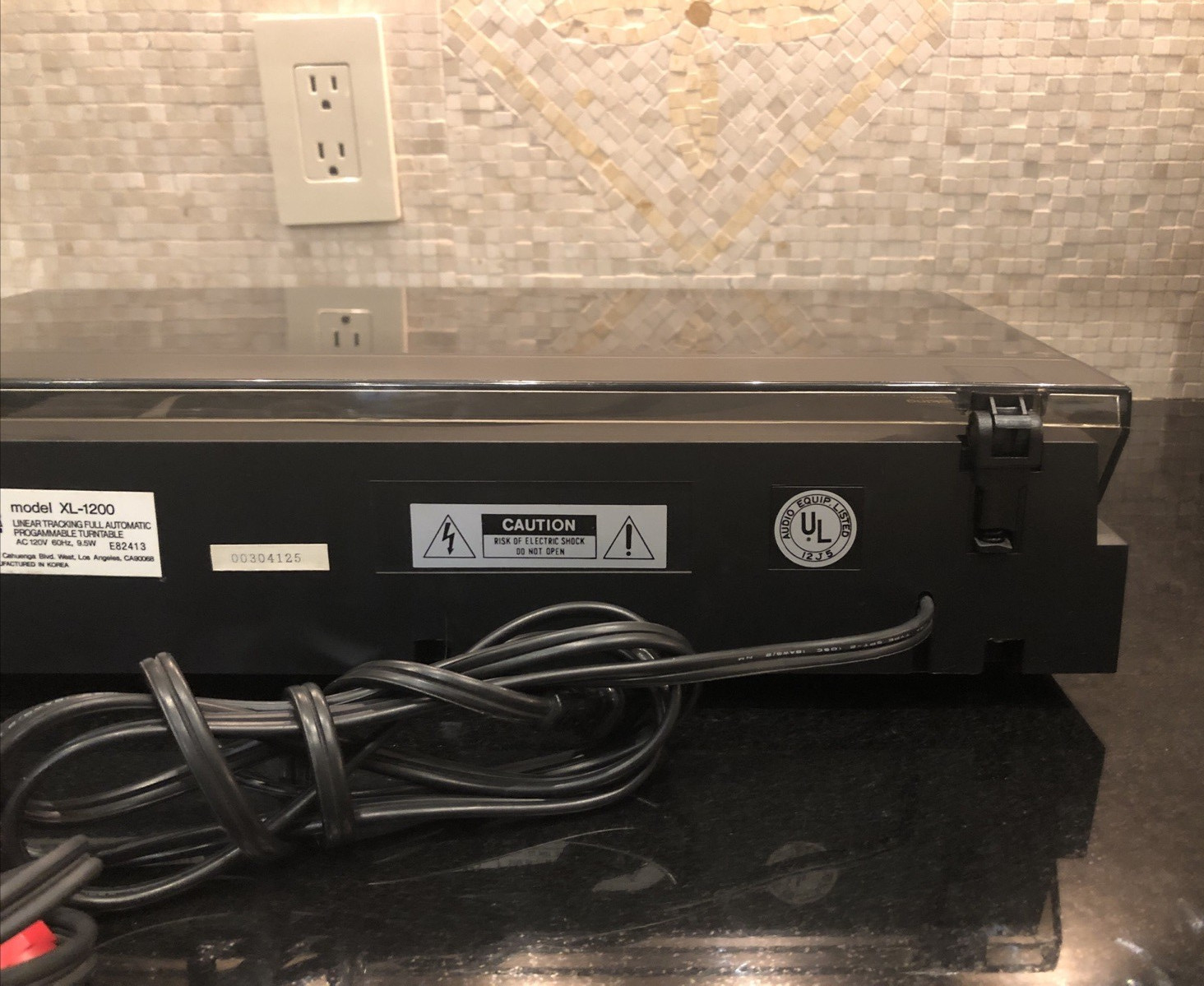 BSR XL-1200 Full Automatic Linear Tracking Program Turntable perfect condition