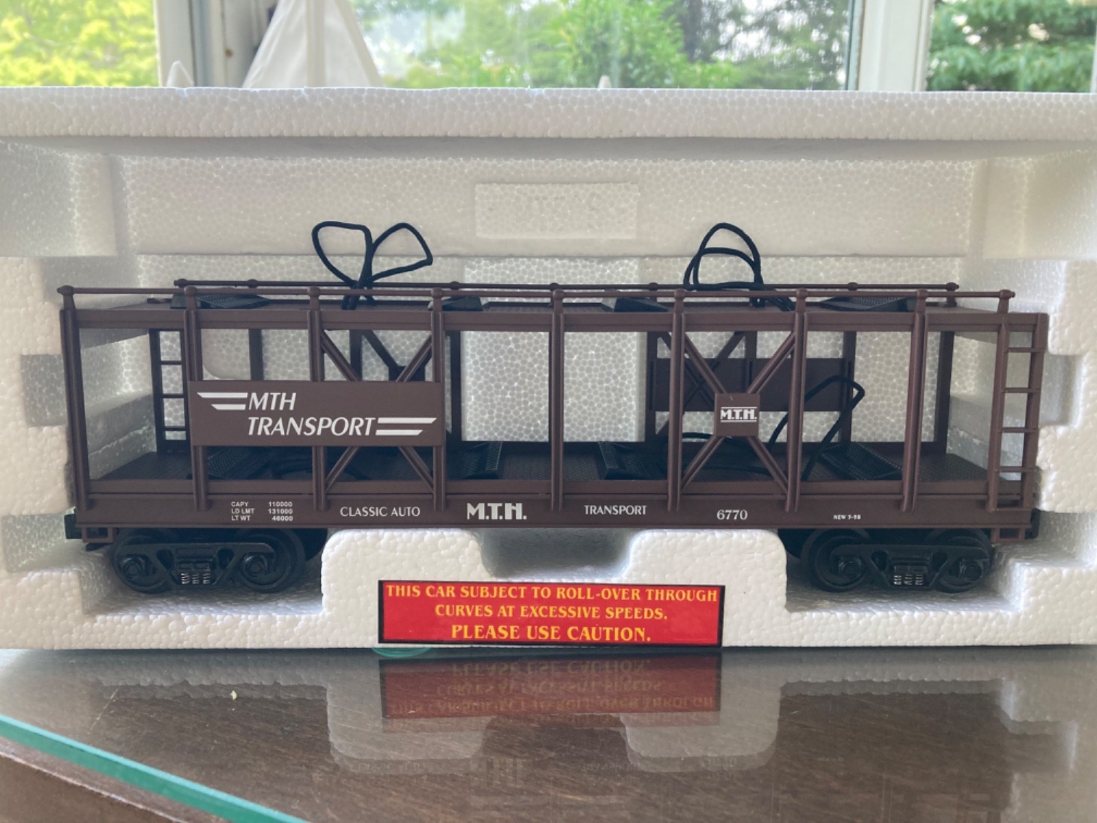 2 Tier Automobile Transport, Carrier for 1/43 Scale & O Gauge Vehicles