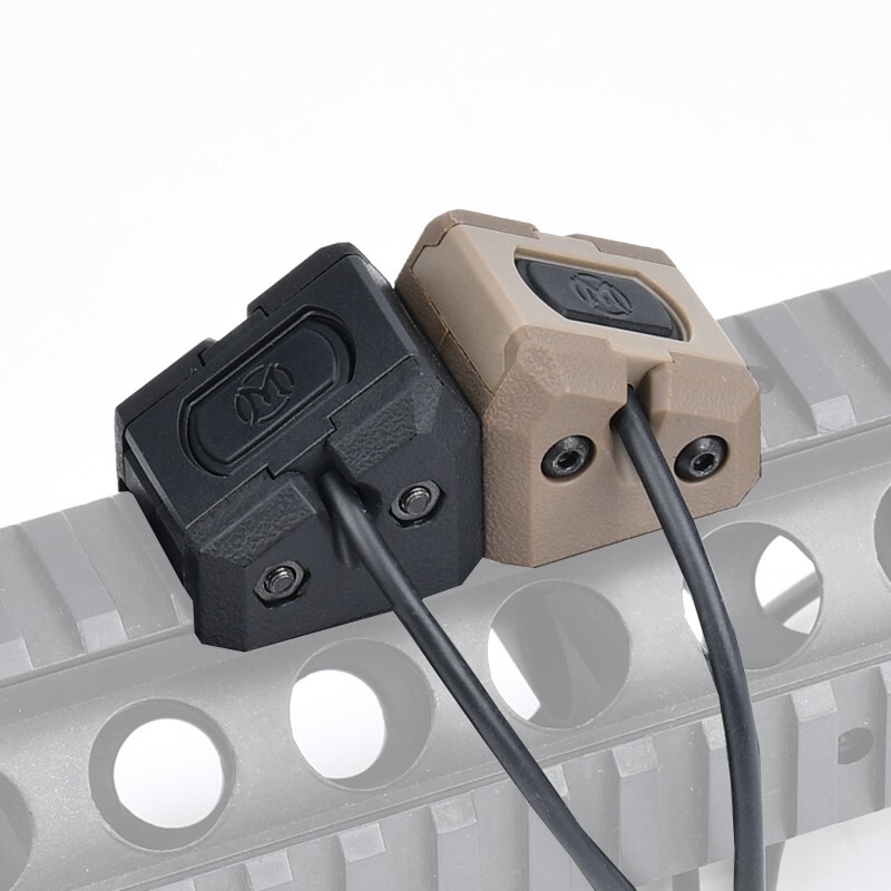 Tactical Light Remote Pressure Switch Button For SF Hunt Light PEQ15 NGAL Laser