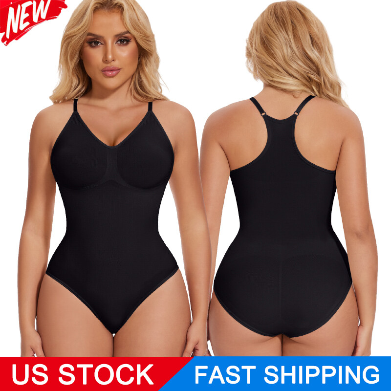 Slimming Women Racerback Tummy Control Bodysuit Shapewear Body Shaper Tank Top