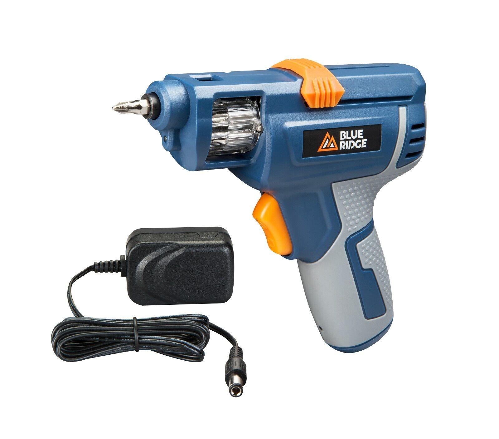 Blue Ridge 4V MAX Rechargeable Screwdriver with On-Board Bit Storage (BR2003U)