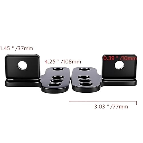 Adjustable 1 + 2 + 3 Rear Lowering Link Kit Sportster 883 + Sportster Black#5