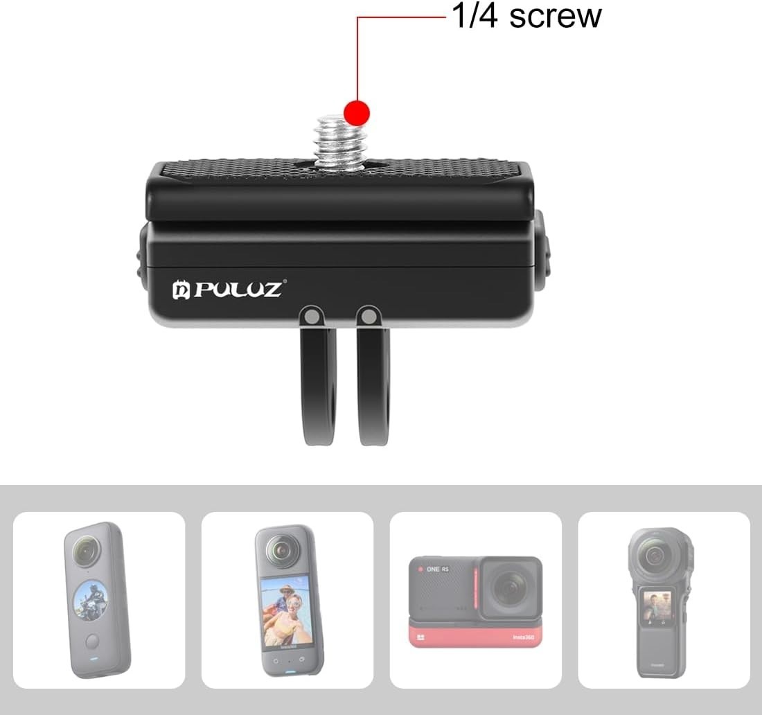Quick Release Mount for Insta360 Ace/Ace Pro / X4, Magnetic Camera Quick Rele...