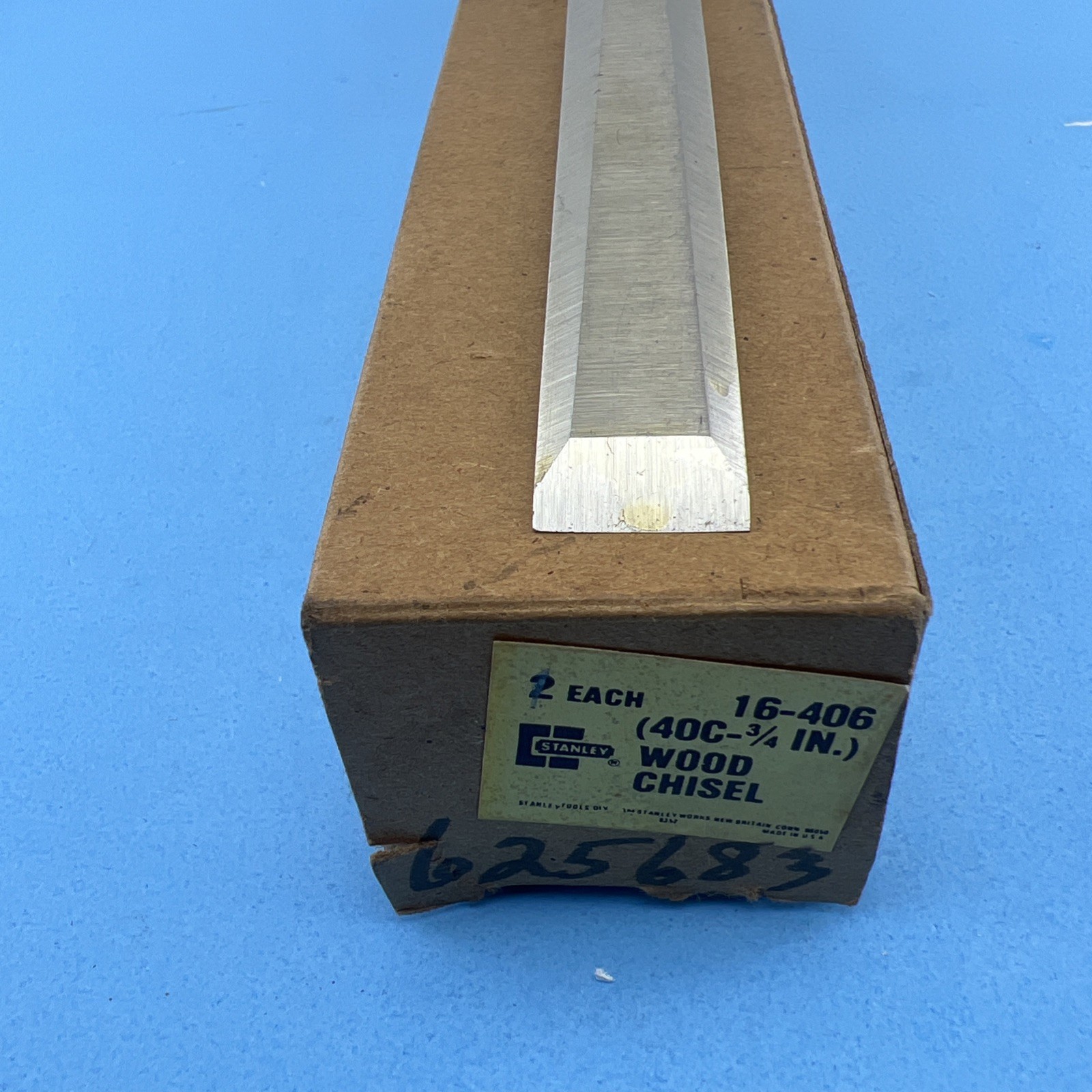 Vintage Stanley No. 40 Bevel Edge Paring Chisel 3/4'' Everlasting Chisel NOS