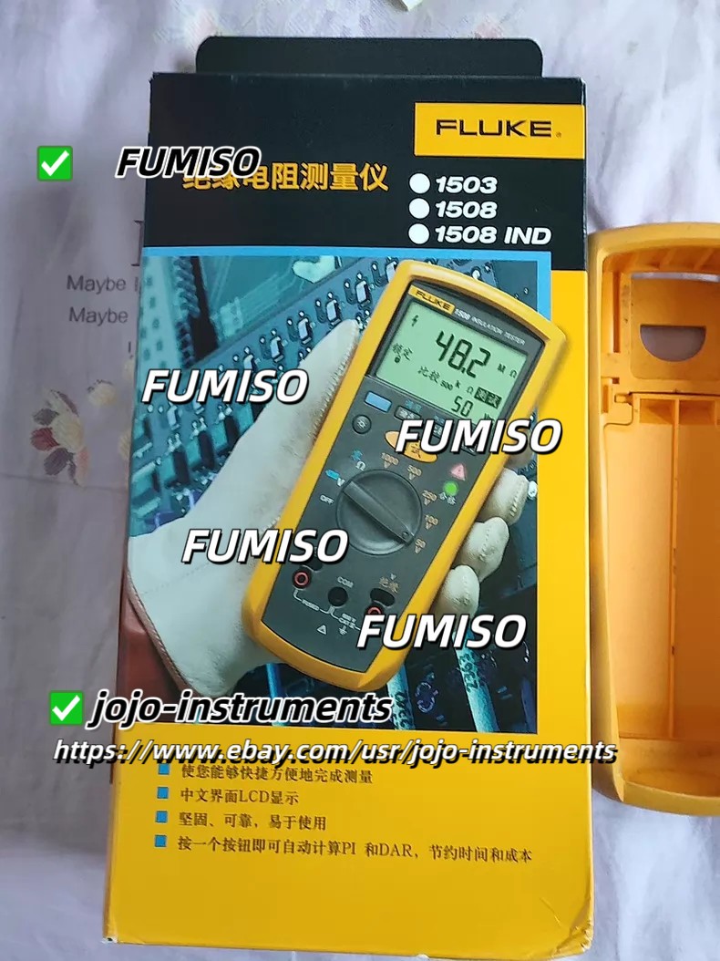 1PC Fluke 1503 High Precision Insulation Tester Megohmmeter Multimeter*jo