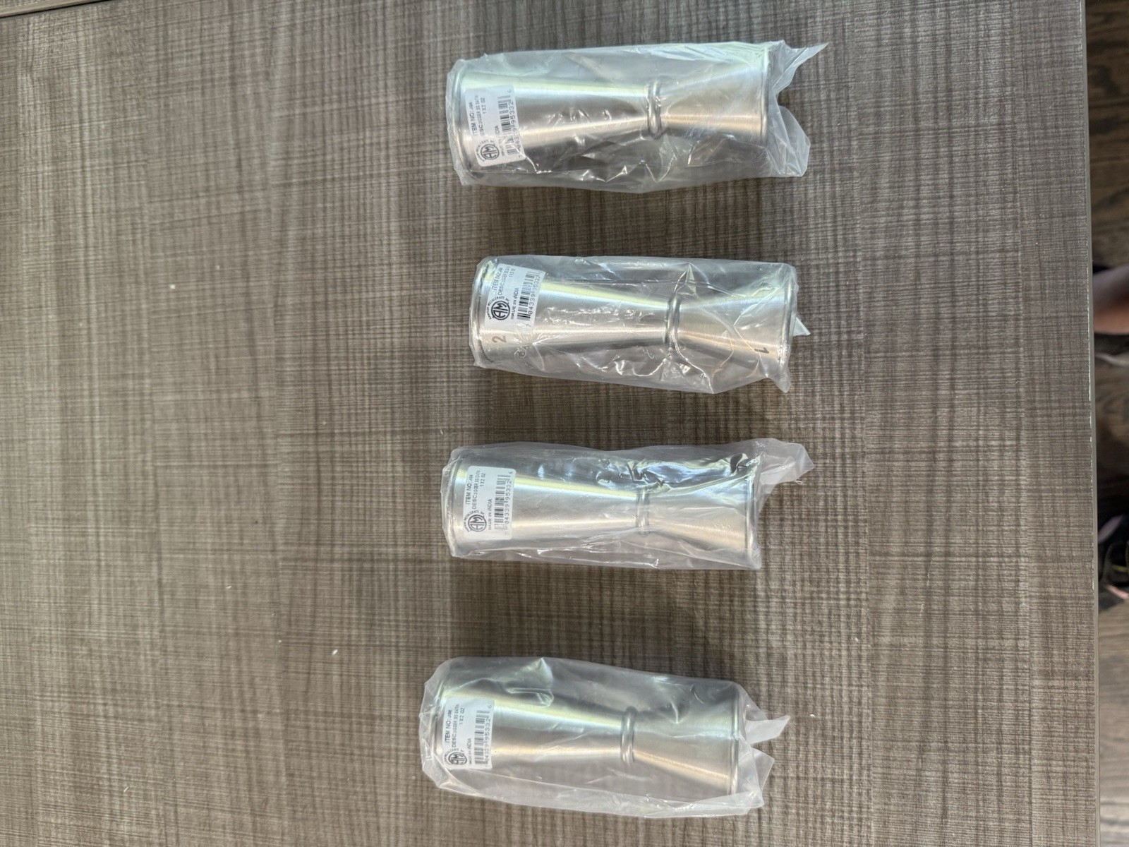(Lot of 2) American Metalcraft JG5 Jigger, Ss' Satin, 1 x 2 oz. Made in India!