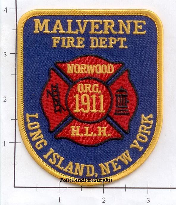 New York - Malverne NY Fire Dept Patch
