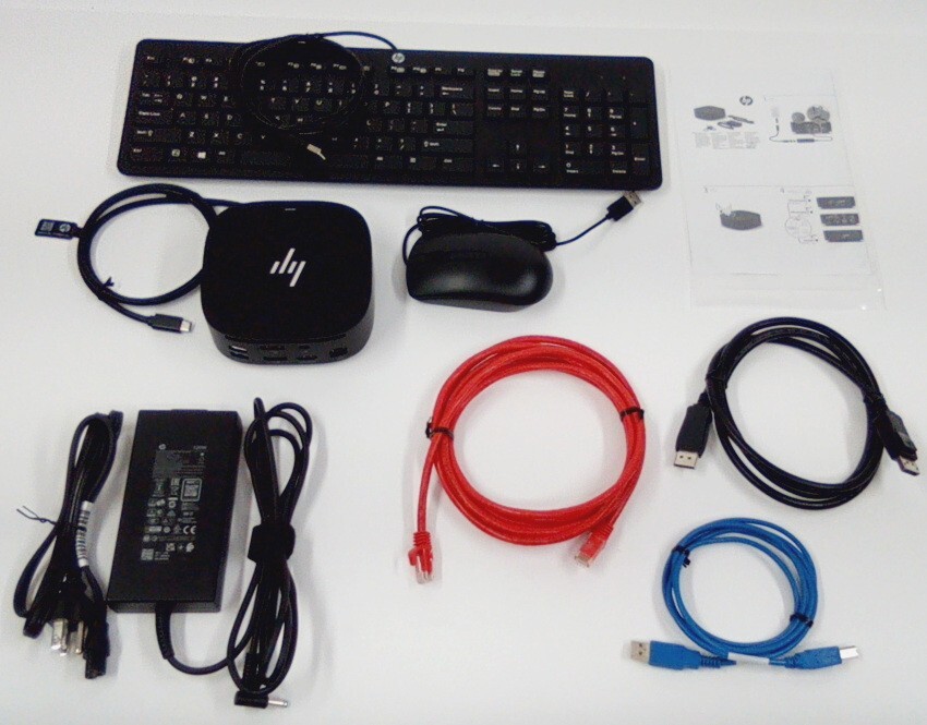 HP USB-C Dock Station G5 – L61609-001 BUNDLE -- SAME DAY SHIPPING
