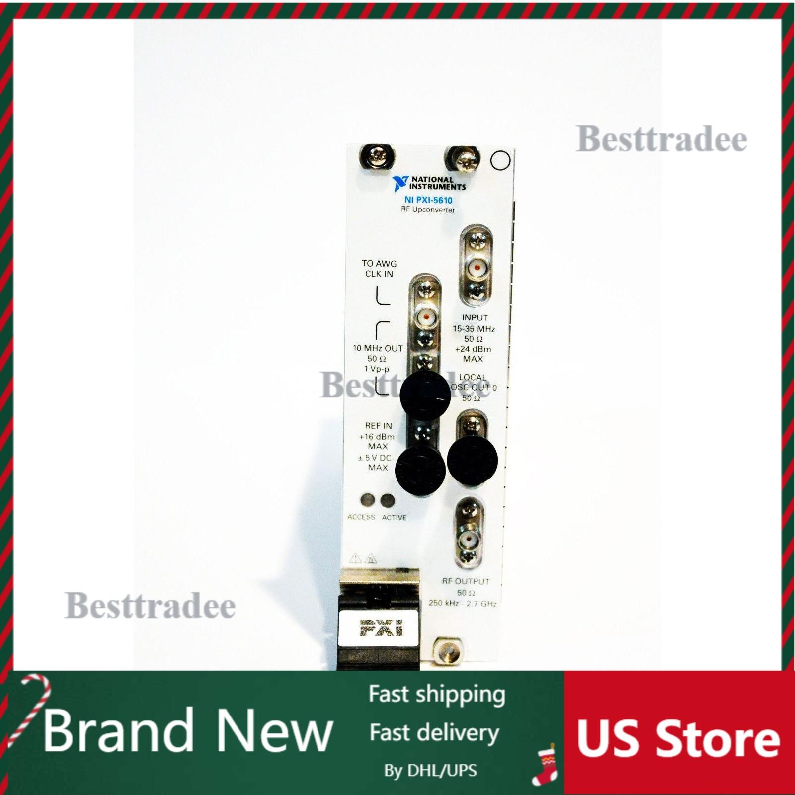 US Free TAX NEW NI PXI-5610 PXI 5610 2.7 GHz RF Upconverter.