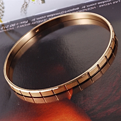 18K Yellow Gold Filled Bangle (BG-103)