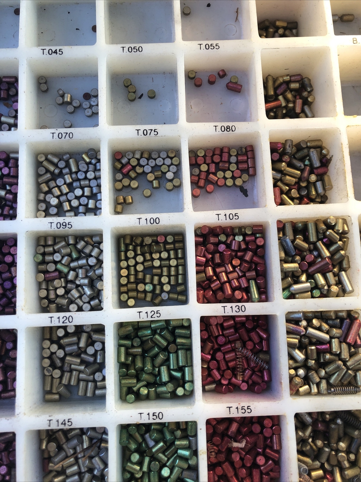 ilco .005 color coded cylinder pin kit