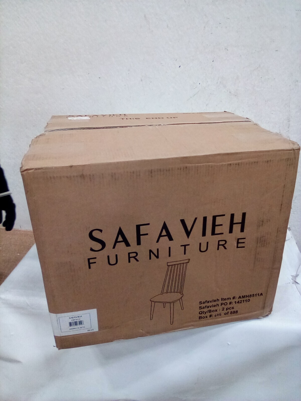 Safavieh BURRIS SIDE CHAIR, Reduced Price 2172728547 AMH8511A