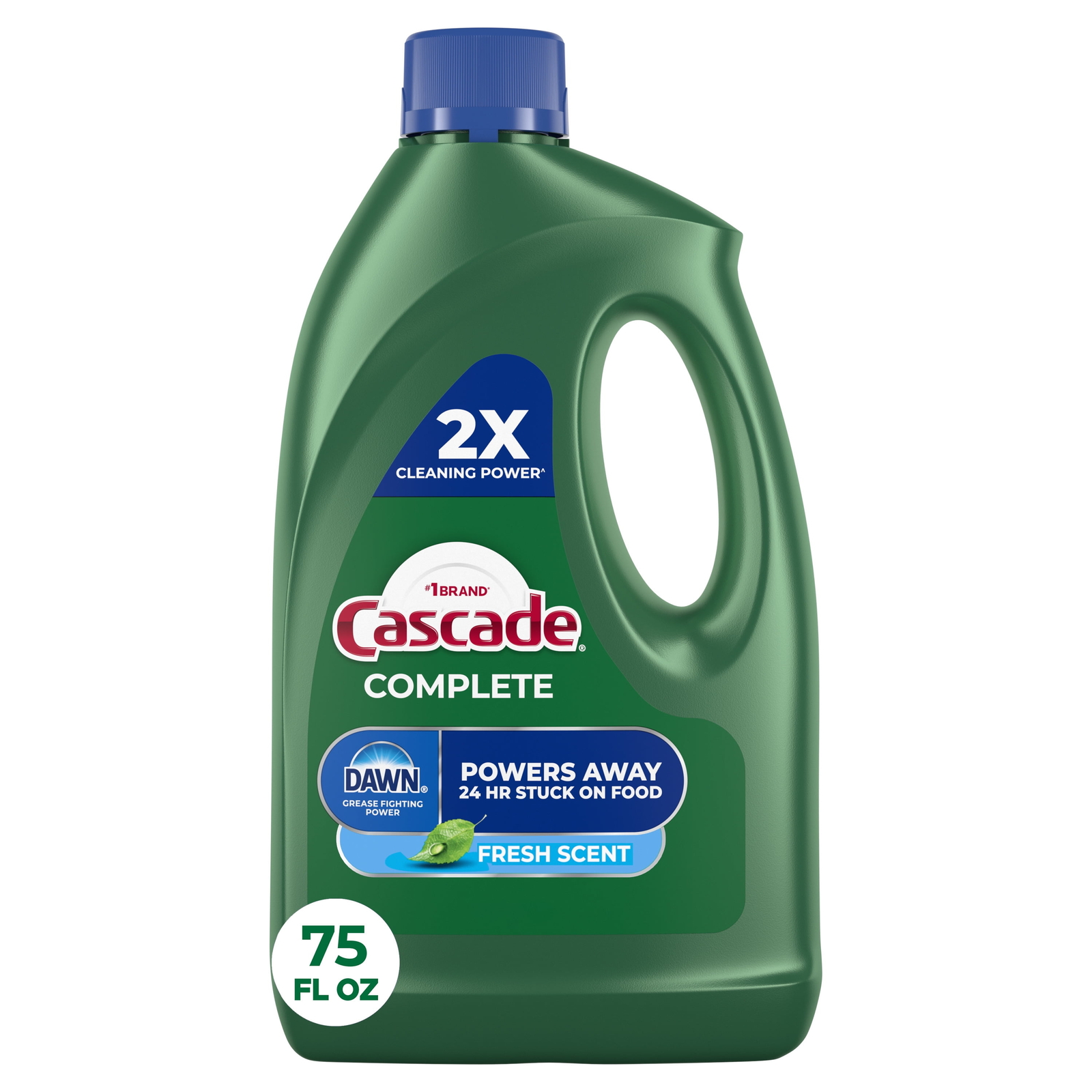 (4 pack) Cascade Complete Dishwasher Detergent Liquid Gel, Dish Detergent