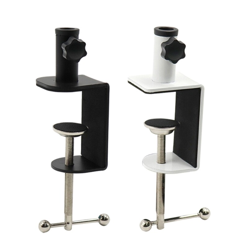 Professional Table Mount Clamp Arm Stand with Adjustable Screw Anti-scratch Pad