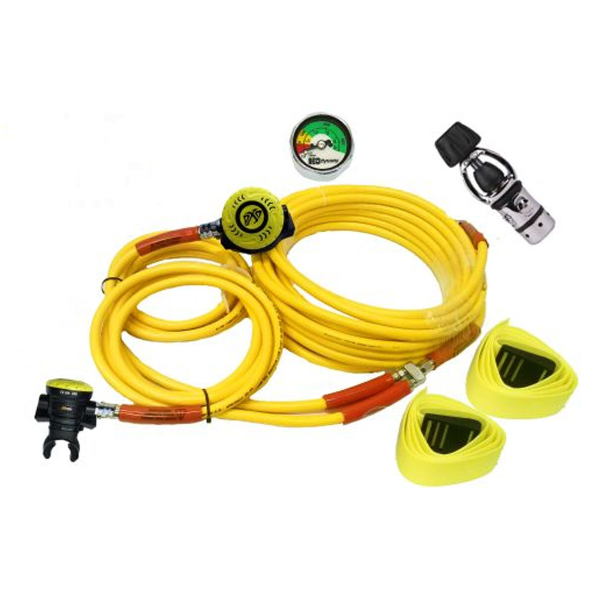 HOOKAH DOUBLE DIVER KIT WITH FIRST STAGE AND 2 SECOND STAGES