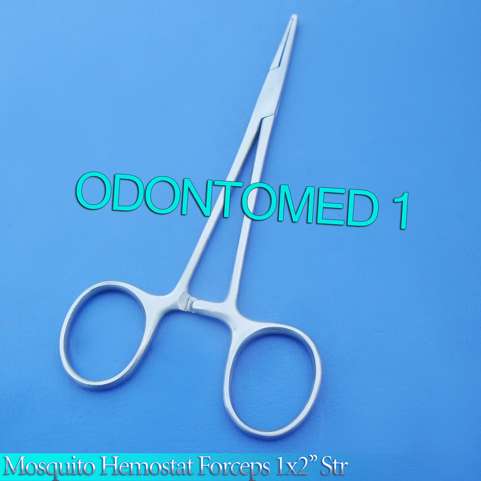 12 MOSQUITO KOCHER LOCKING HEMOSTAT FORCEPS 5" STR 1X2T