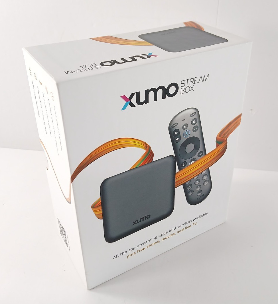 XUMO Stream Box 4k UHD Streaming Device With Voice-Controlled Remote NEW SEALED!