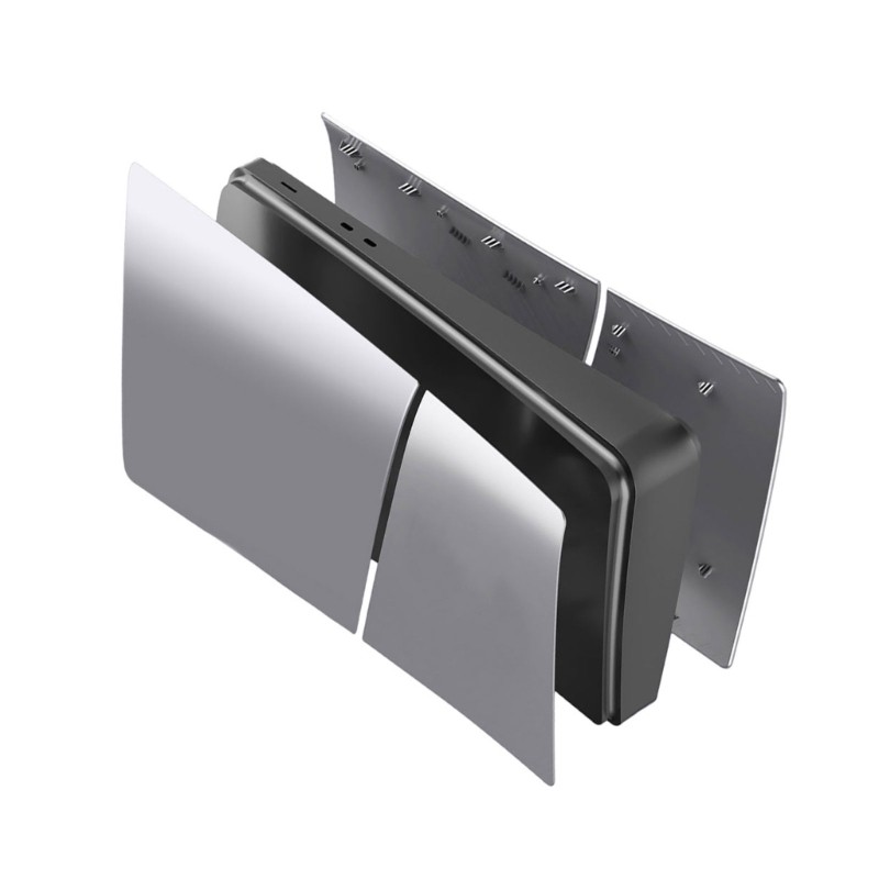 Faceplate for Slim Digital Edition Protector Cover Game Consoles Shell Silver