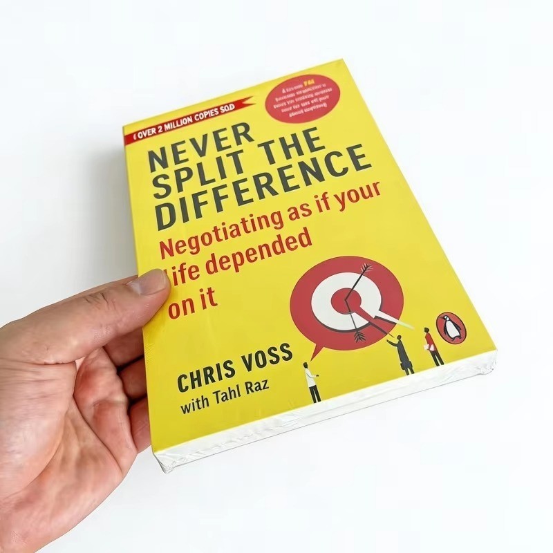 Never Split the Difference by Chris Voss | Negotiation & Communication Book