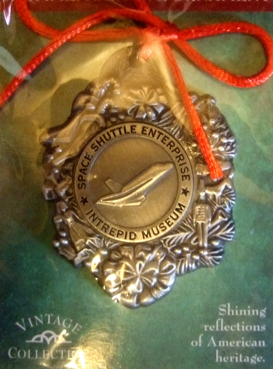 Space Shuttle Enterprise Christmas Ornament New in Box