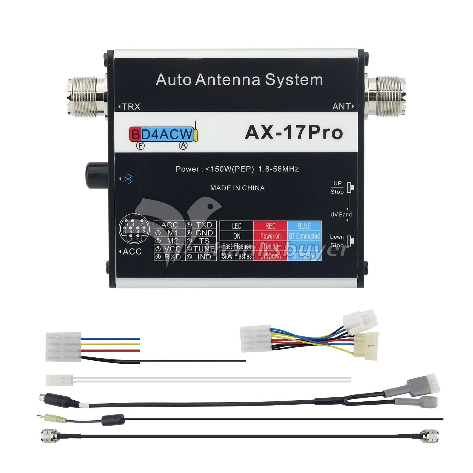 AX-17 PRO Automatic Antenna Controller f/ ATAS-120A M-120A M-130A #jg