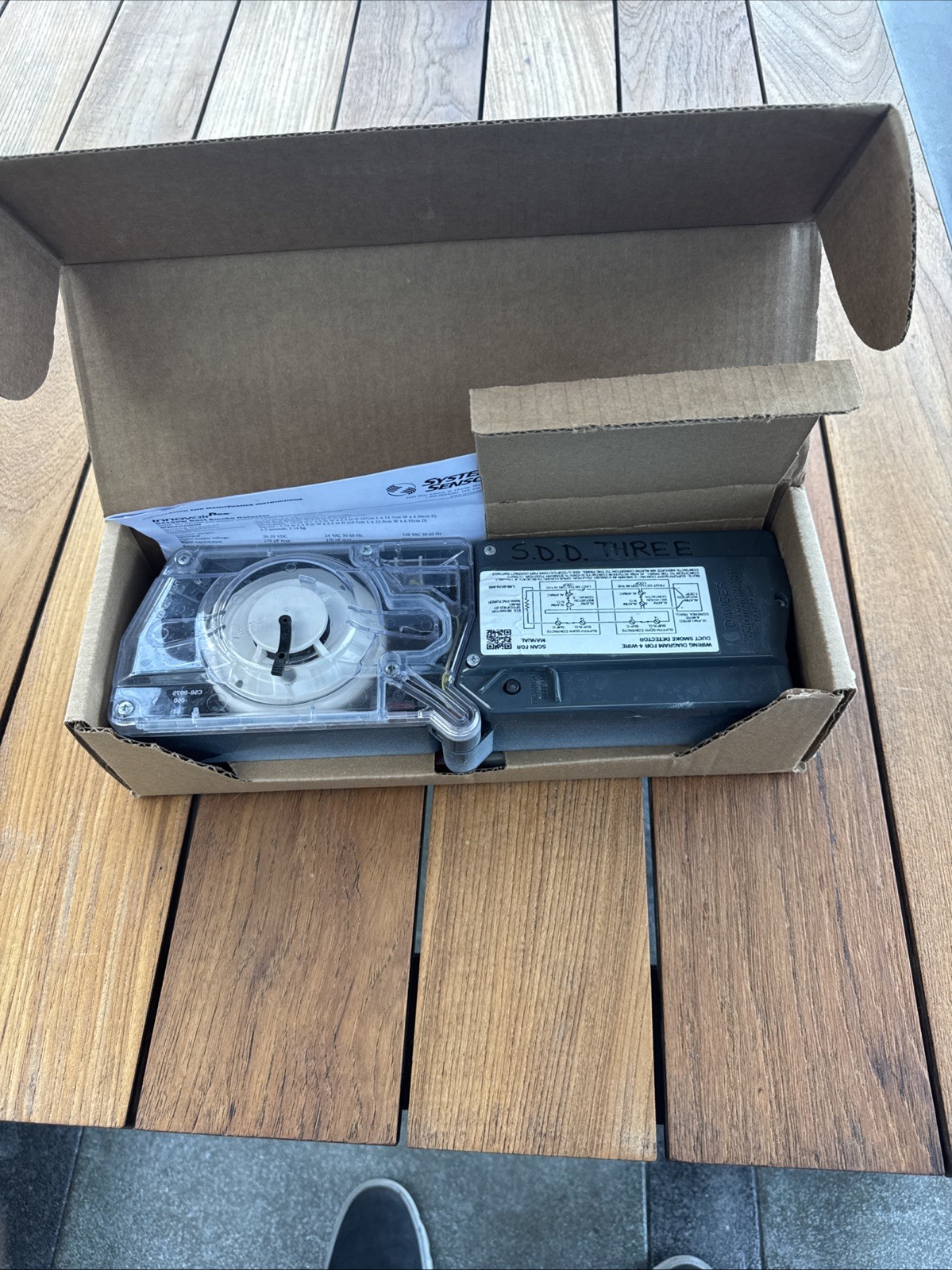 Duct Smoke Detector  ,System Sensor  4-Wire Duct  model -D4120