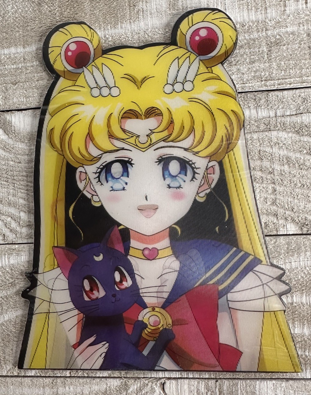 Sailor Moon 3D Lenticular Motion Sticker | Decal Peeker