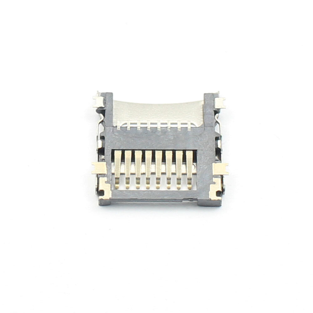 10Pcs TransFlash TF Micro SD Card Socket 8 Pin Connector Fold Clamshell Flip