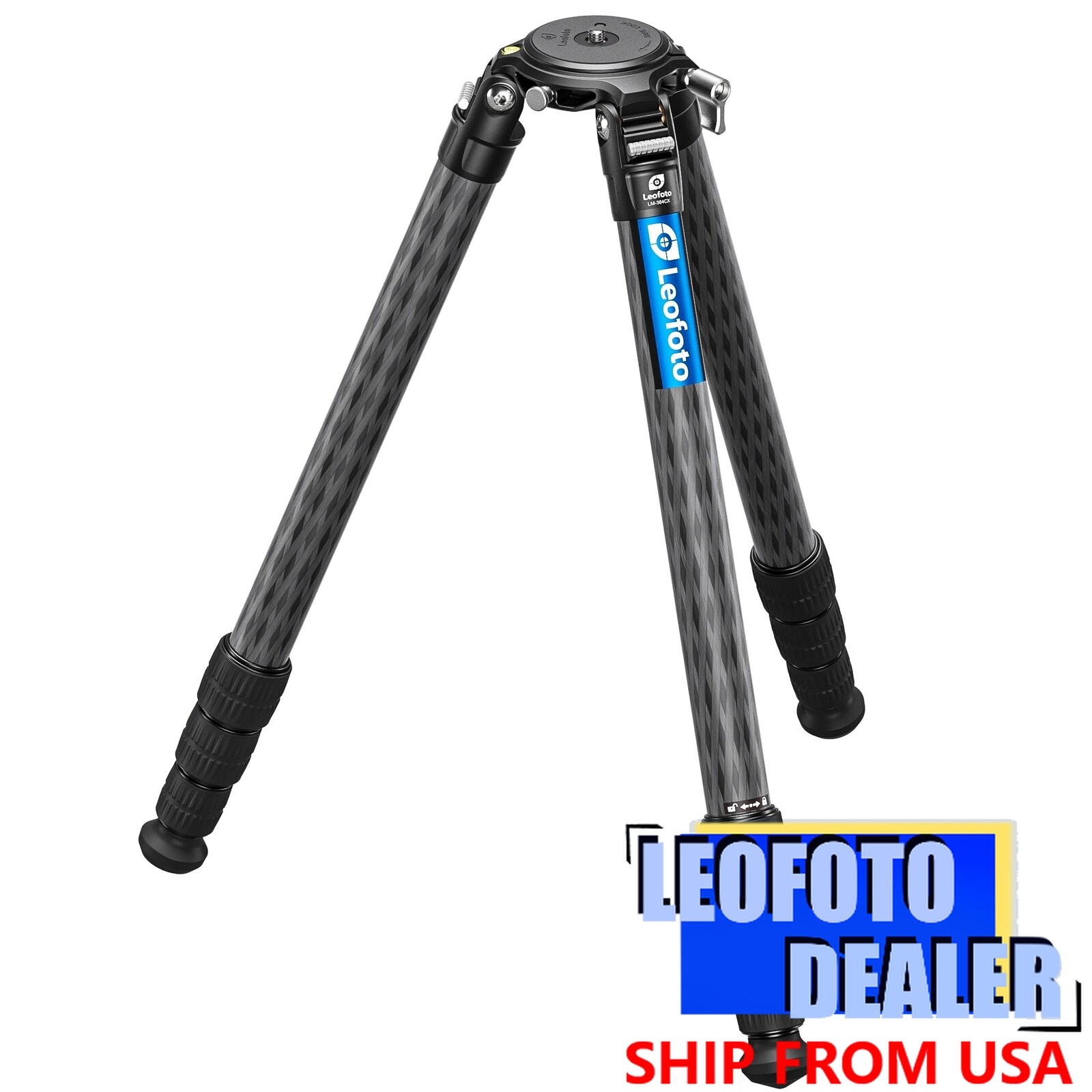 Leofoto LM-364C X Version Tripod with 75mm Bowl+Platform