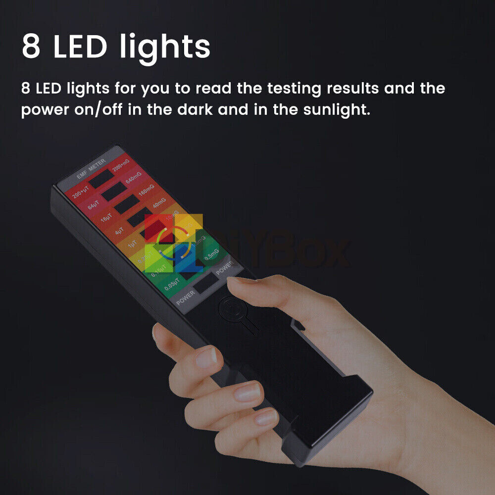 Electromagnetic Field Radiation Detector EMF Meter Electromagnetic Field Tester.