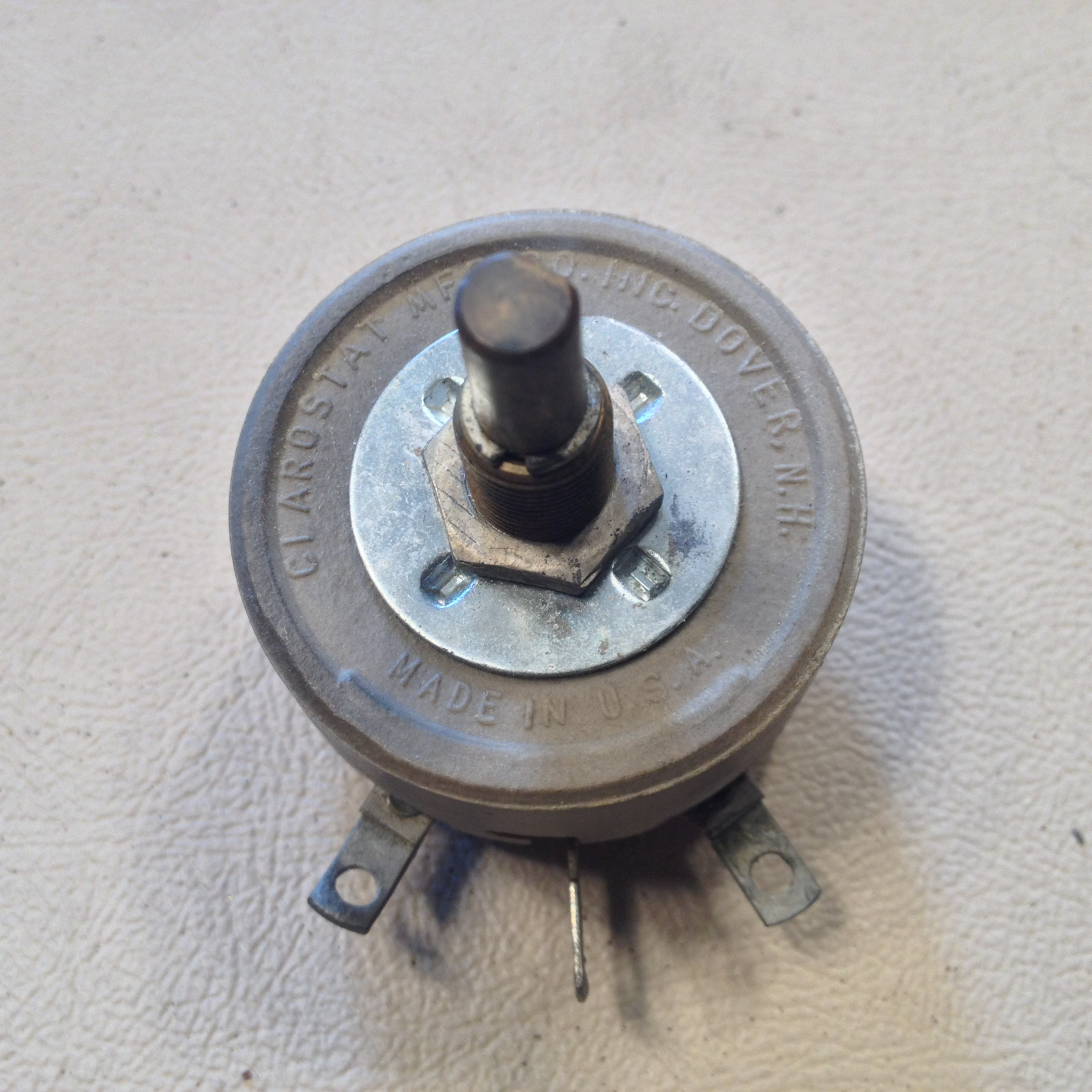 Clarostat Wire Wound 25-500 Rheostat