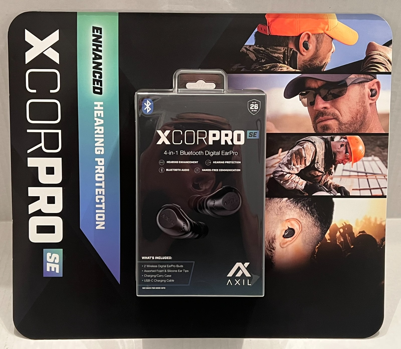 AXIL XCOR PRO SE 2 Wireless Digital EarPro Buds XCOR-SE - NEW