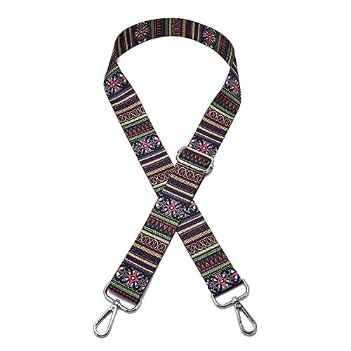 Silvery Buckles Wide Shoulder Strap Wide: 1.4"(3.5cm) Wide: 1.4"(3.5cm)stripe