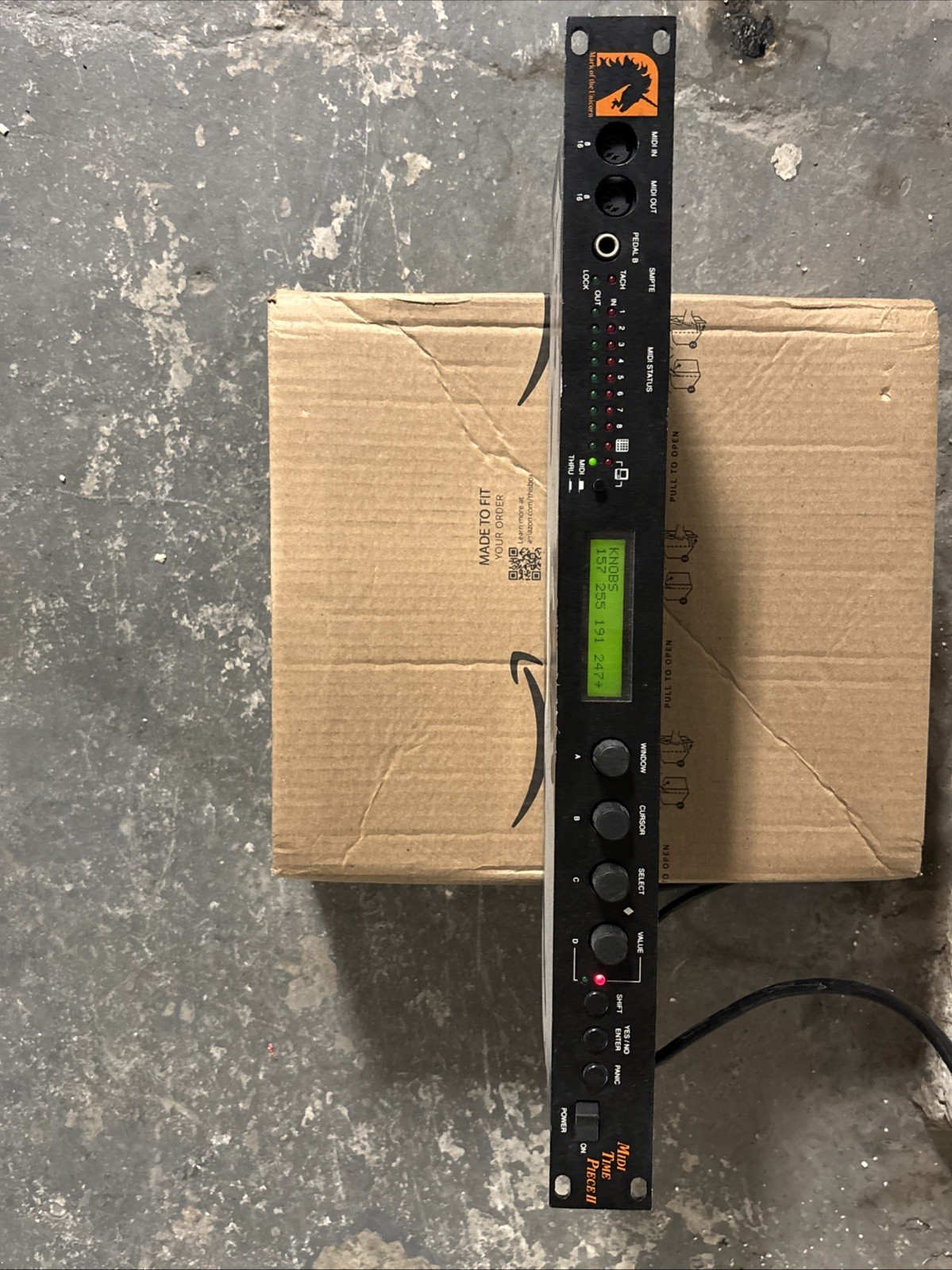 MOTU MIDI TIME PIECE II Mark of the Unicorn Rack Mount -