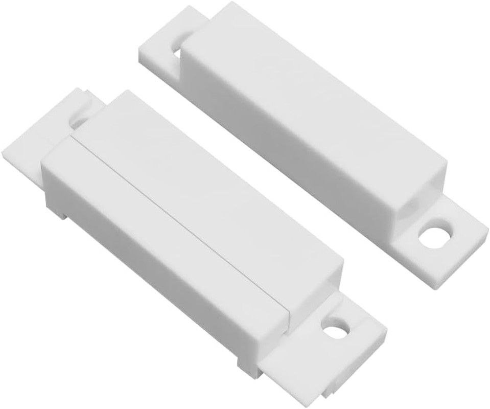 5 Pack Surface Mounted NC Magnetic Door Contacts Switch Sensor for Alarm