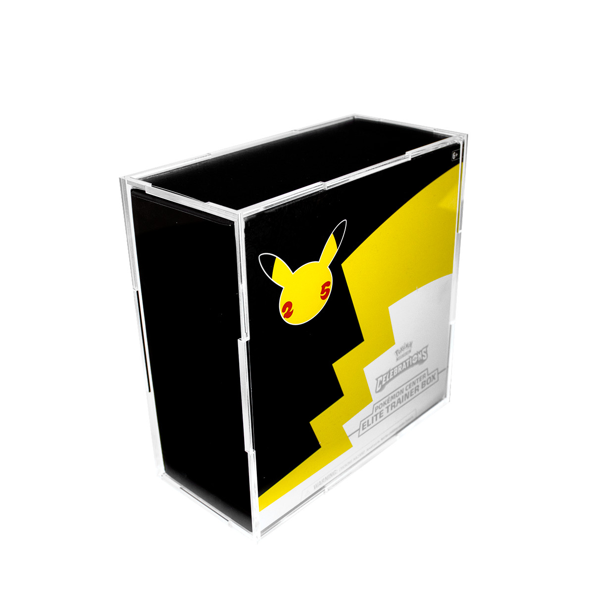 Acrylic Display Case for Pokémon Celebrations Elite Trainer Box (ETB)