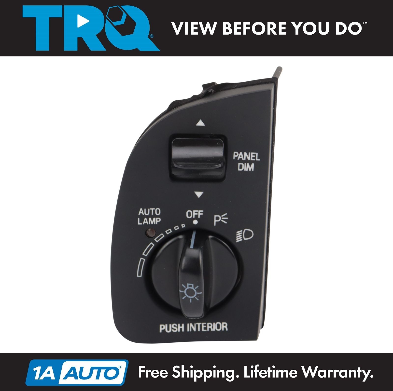 Rotary Dash Mount Headlight Switch for Mercury Ford Contour Crown Victoria