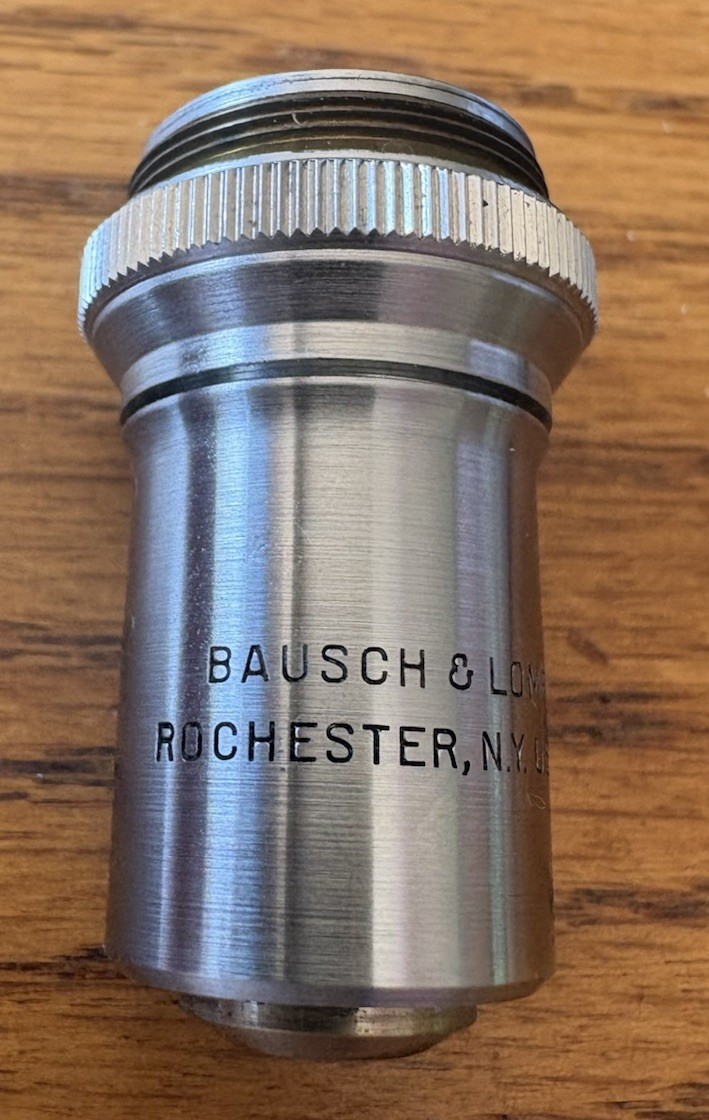 Bausch & Lomb 21x Microscope Objective Lens