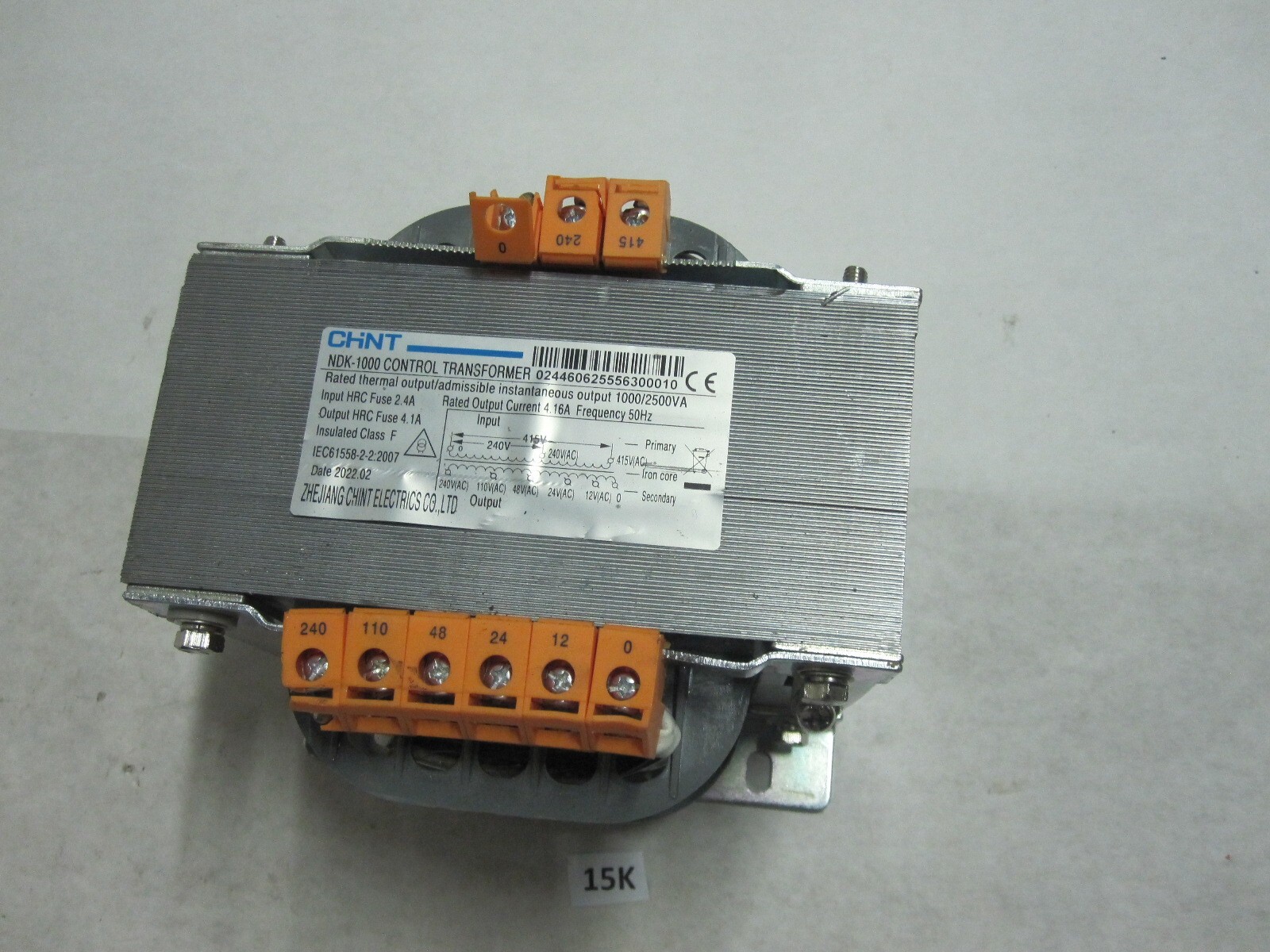 CHNT Control Transformer, NDK-1000 4.16A 50Hz