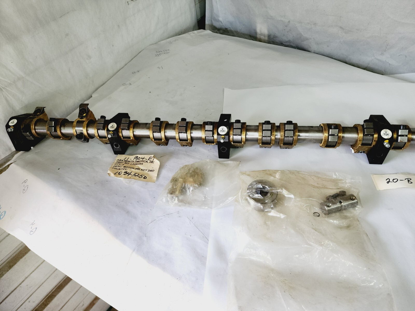KBA 105 Rapida Gripper Bar