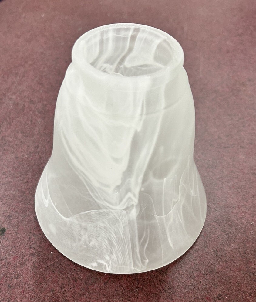 Craftmade 2 1/4" Glass, Alabaster Swirl Bell - 108