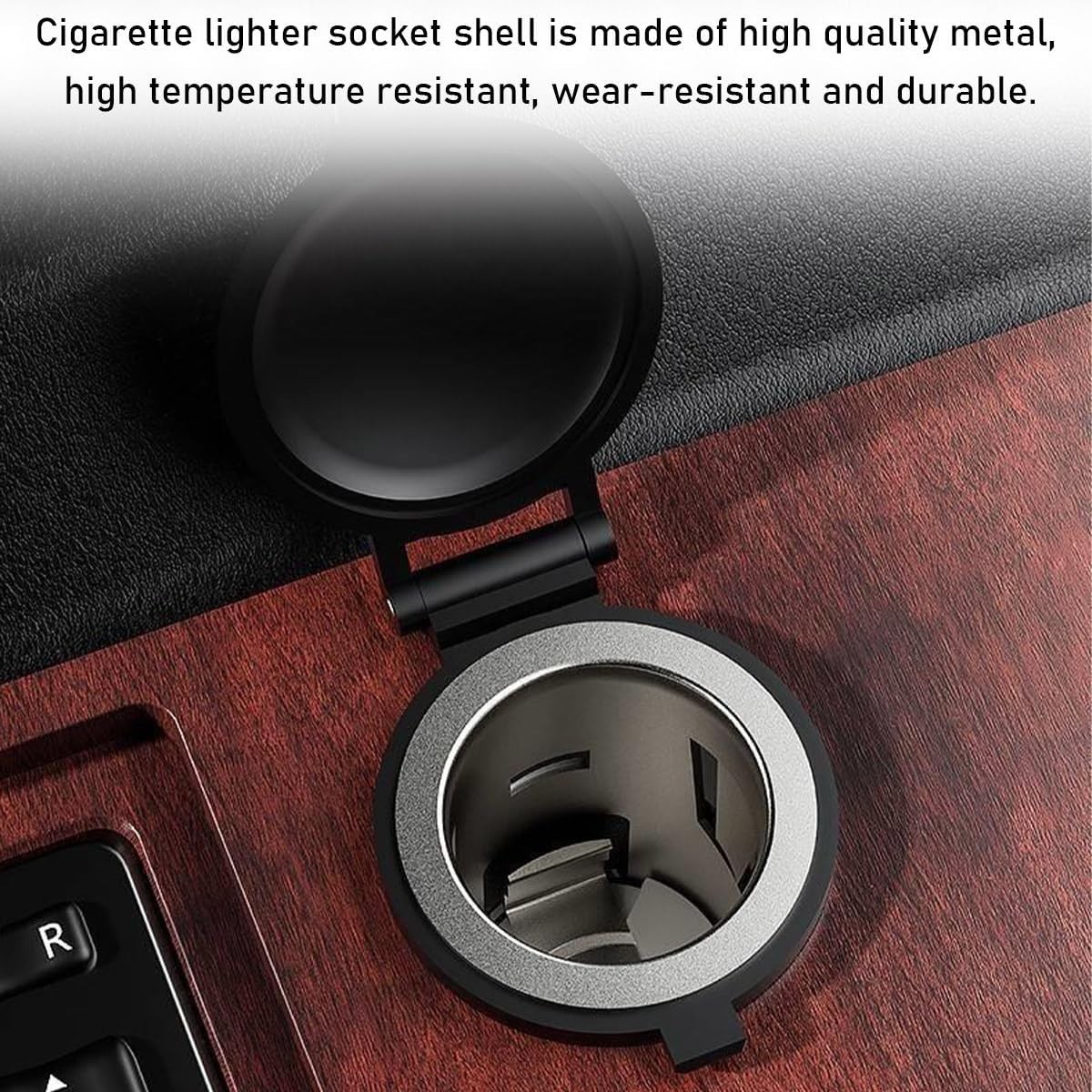 Cigarette Lighter Adapter for SUVs and Trucks with Power Outlet Functionality