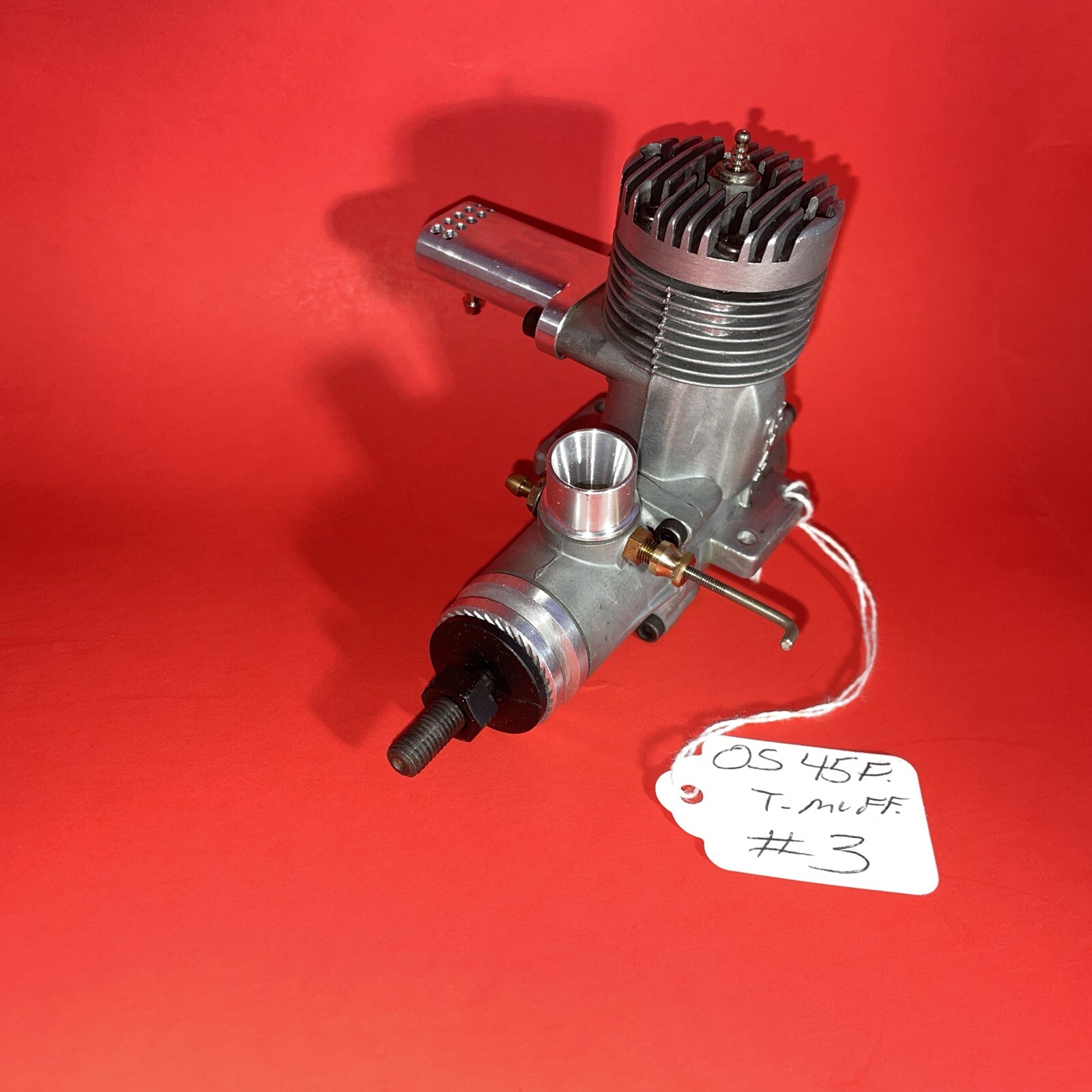 OS 45F C/L ENGINE COMPLETE WITH T-MUFFLER  #3