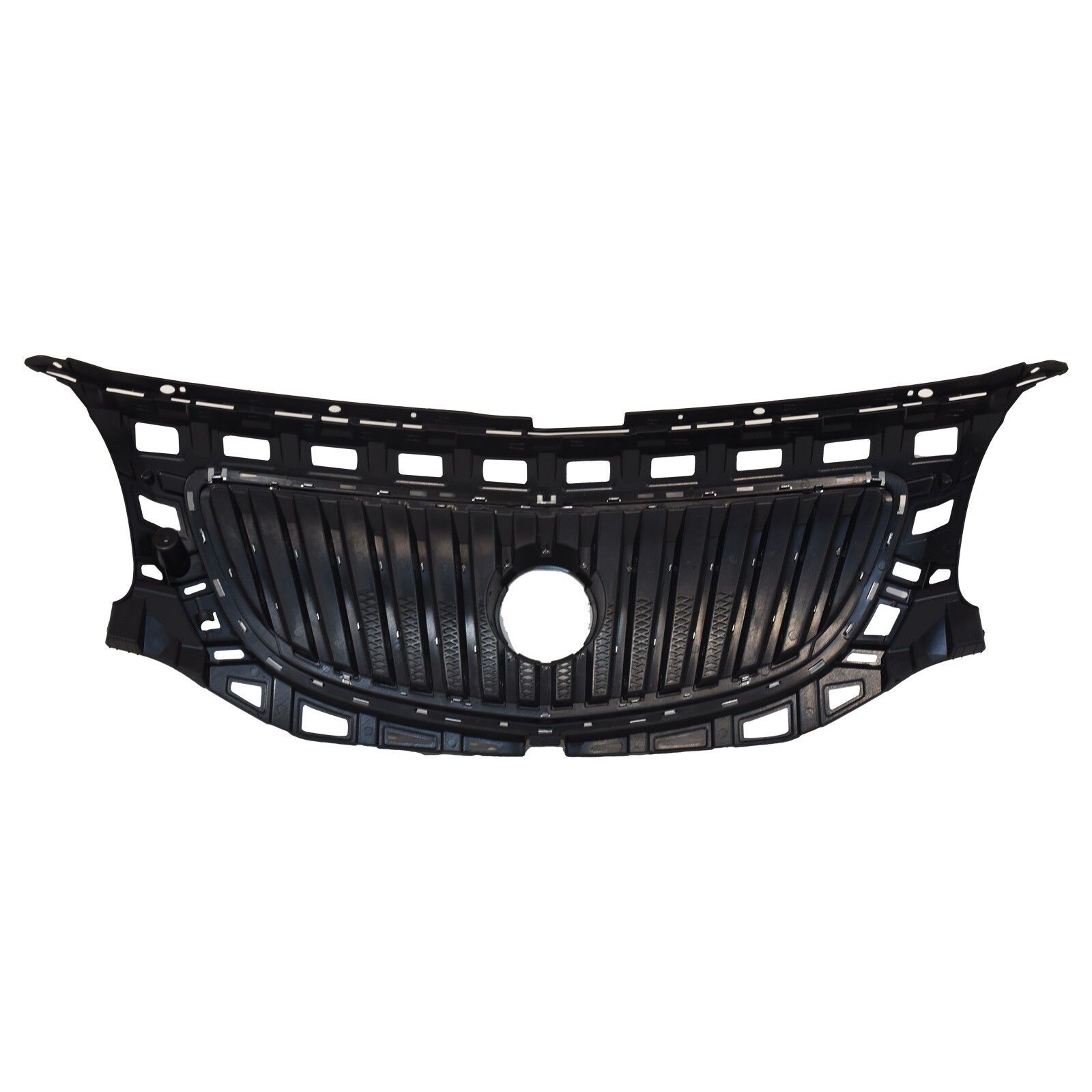 For 2011-2013 Buick Regal Front Upper Grille Chrome Shell W/ Black Insert USA