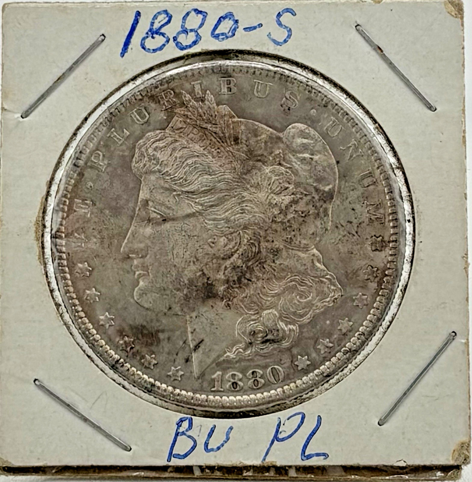 1880-S PL Morgan Silver $1