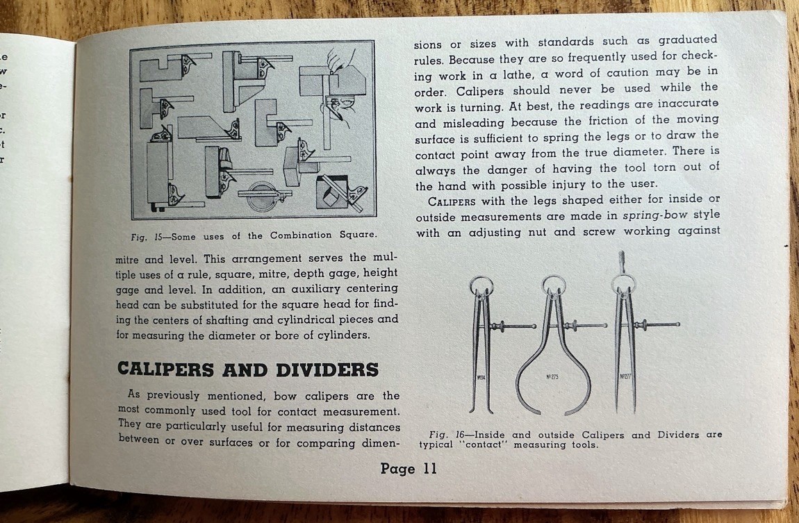 Starrett Precision Tools Booklet: The Tools and Rules for Precision Measuring