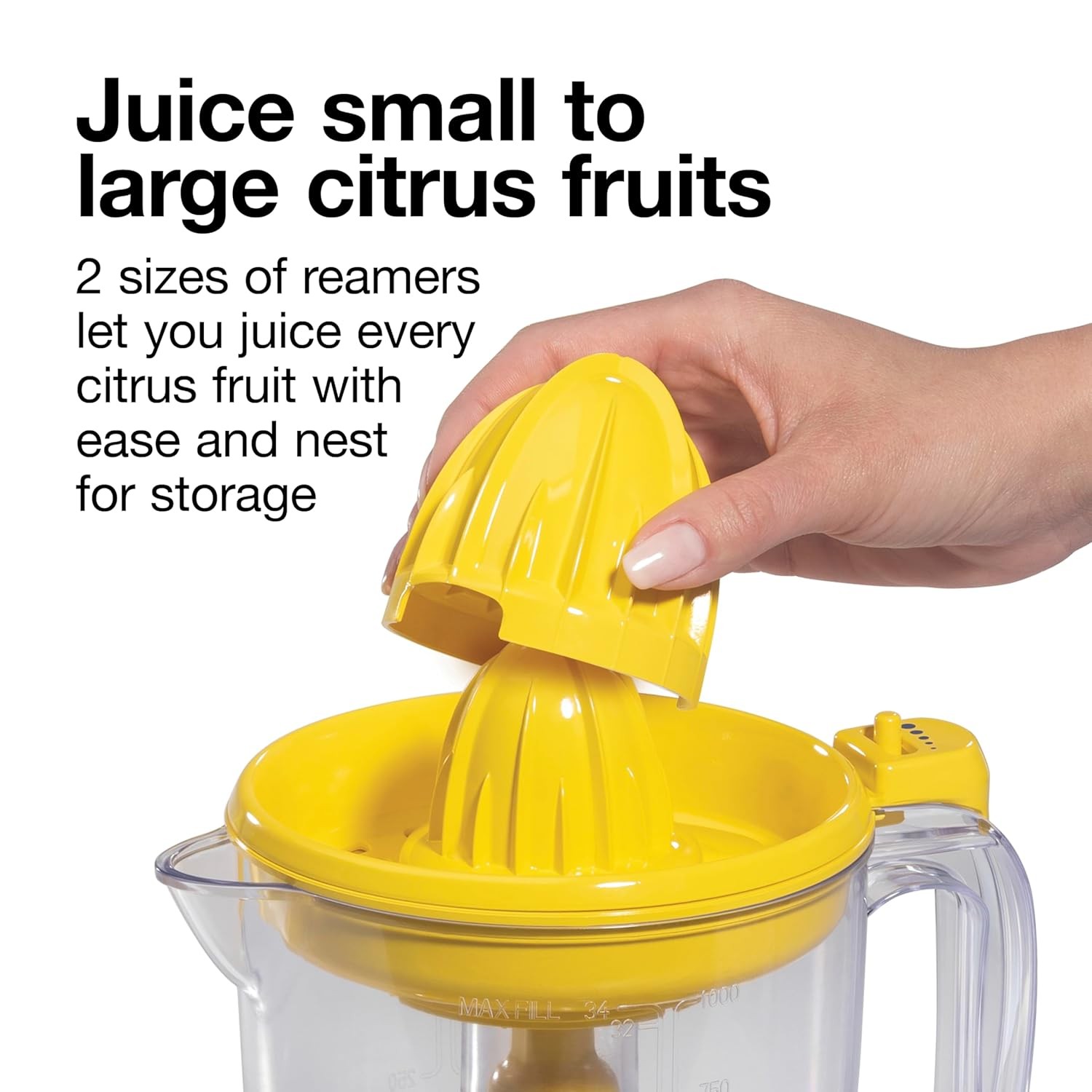 ELECTRIC COMPACT CITRUS JUICER MACHINE Fresh Fruit Extractor Squeezer Appliance