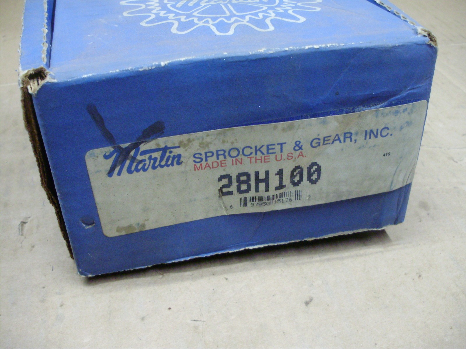 Martin 28H100 Timing Belt Pulley / Sheave, Blank Bore