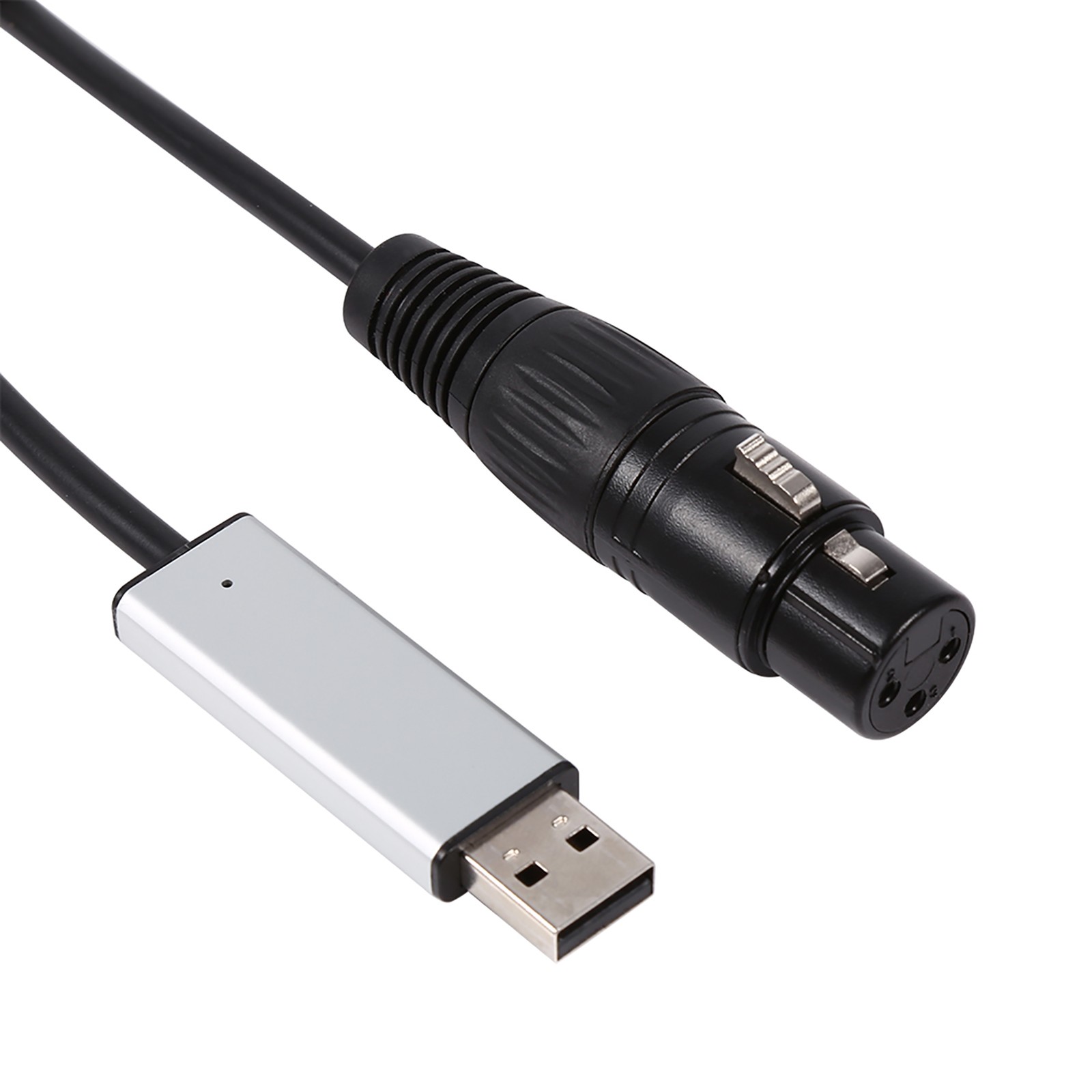 Mini USB To DMX Interface Adapter Controller DMX512 Computer Stage Lighting